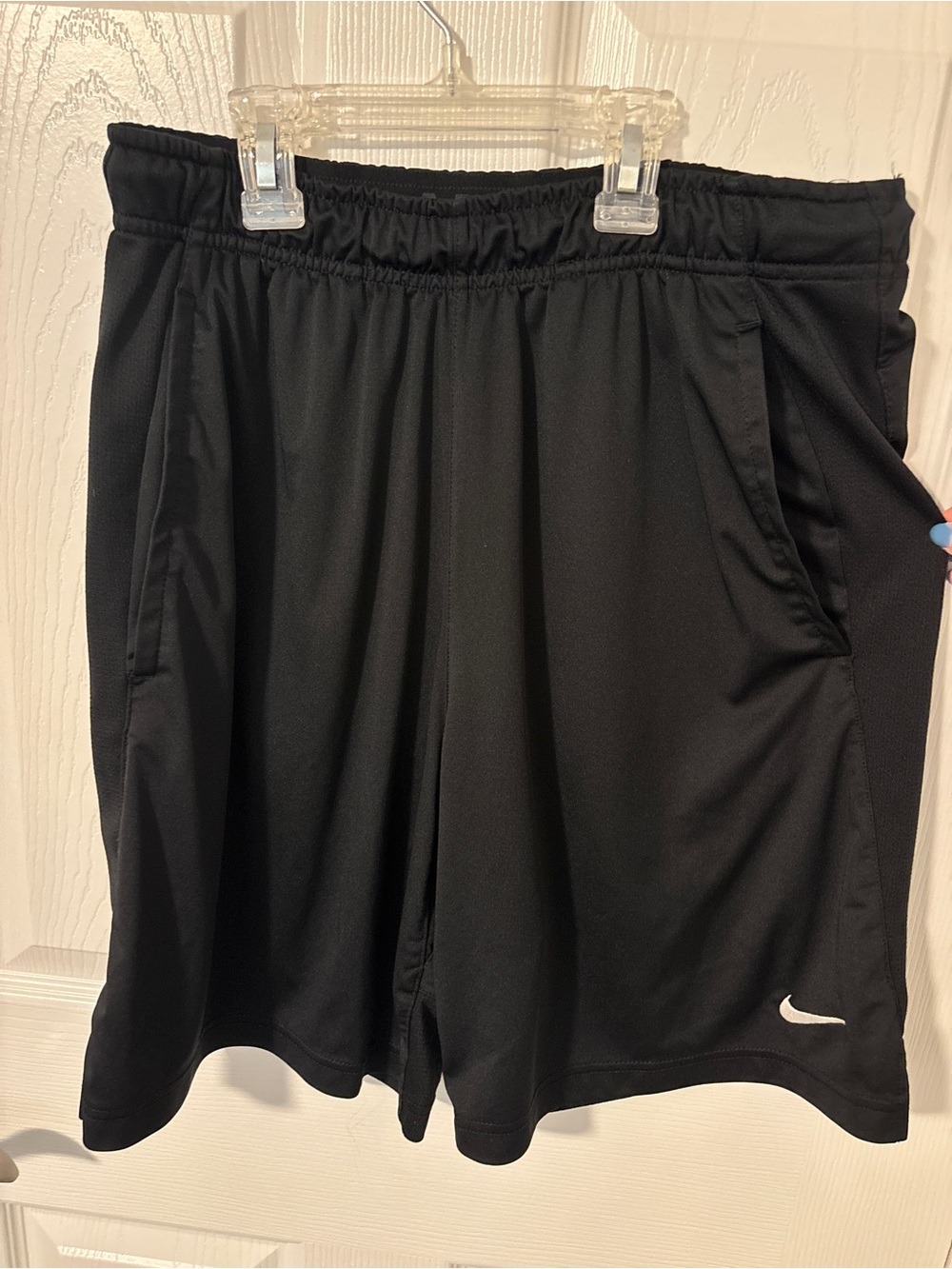 Nike Black Women's Athletic Shorts with Side Pockets